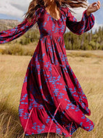Bohemian maxi dress