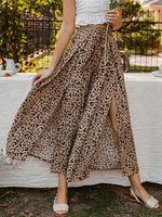High waisted wide leg pants
