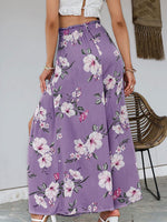 High waisted wide leg pants