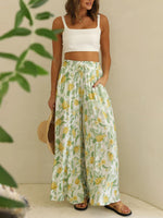 Casual wide leg pants