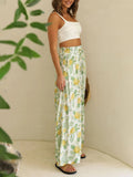 Casual wide leg pants
