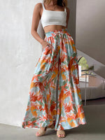 Casual wide leg pants
